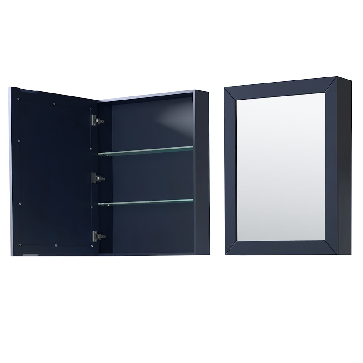 Daria 36" Free Standing Single Basin Vanity Set with Cabinet, Cultured Marble Vanity Top, and Medicine Cabinet