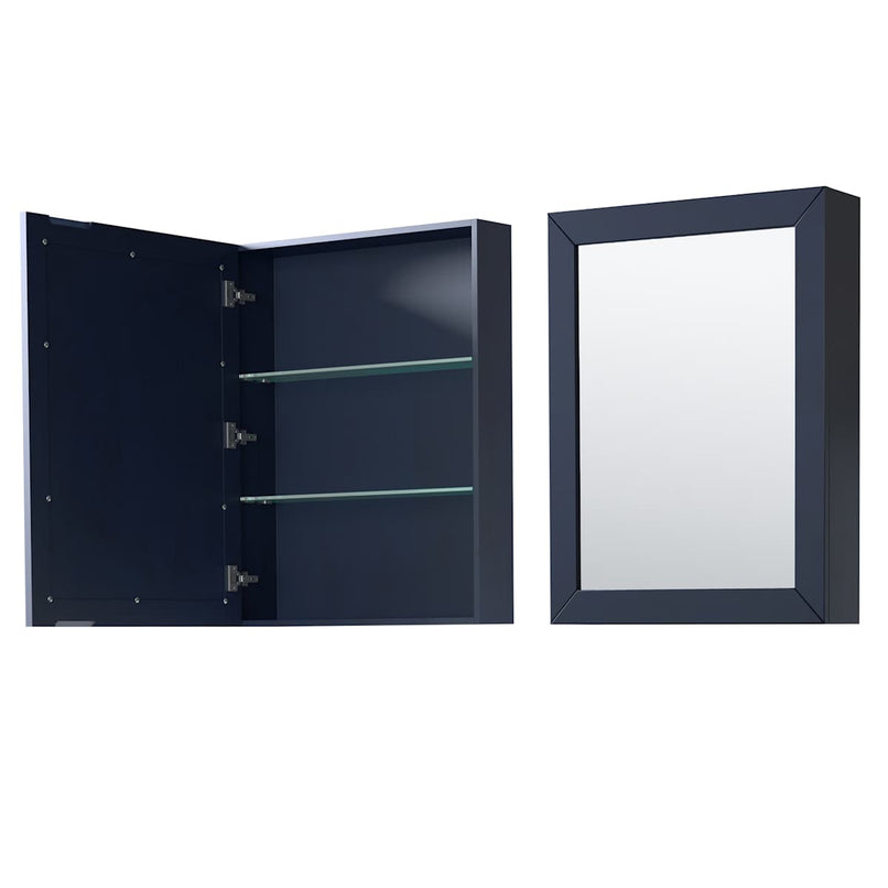 Daria 36" Free Standing Single Basin Vanity Set with Cabinet, Cultured Marble Vanity Top, and Medicine Cabinet - image 5