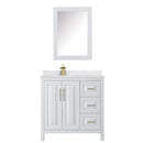 Daria 36" Free Standing Single Basin Vanity Set with Cabinet, Cultured Marble Vanity Top, and Medicine Cabinet - image 13
