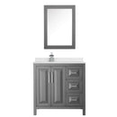 Daria 36" Free Standing Single Basin Vanity Set with Cabinet, Cultured Marble Vanity Top, and Medicine Cabinet - image 17
