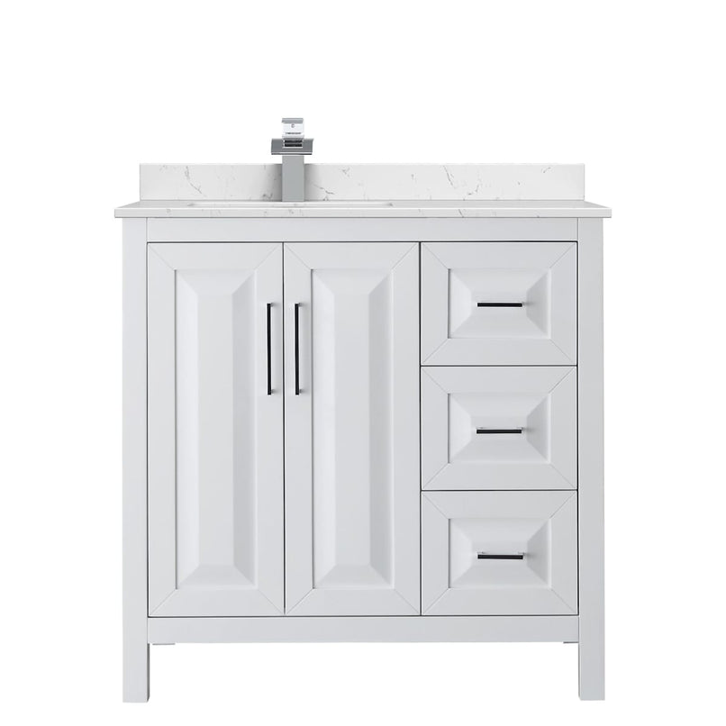 Daria 36" Free Standing Single Basin Vanity Set with Cabinet and Cultured Marble Vanity Top - image 10
