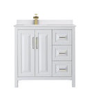 Daria 36" Free Standing Single Basin Vanity Set with Cabinet and Cultured Marble Vanity Top - image 11