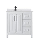 Daria 36" Free Standing Single Basin Vanity Set with Cabinet and Cultured Marble Vanity Top - image 13
