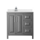 Daria 36" Free Standing Single Basin Vanity Set with Cabinet and Cultured Marble Vanity Top - image 16