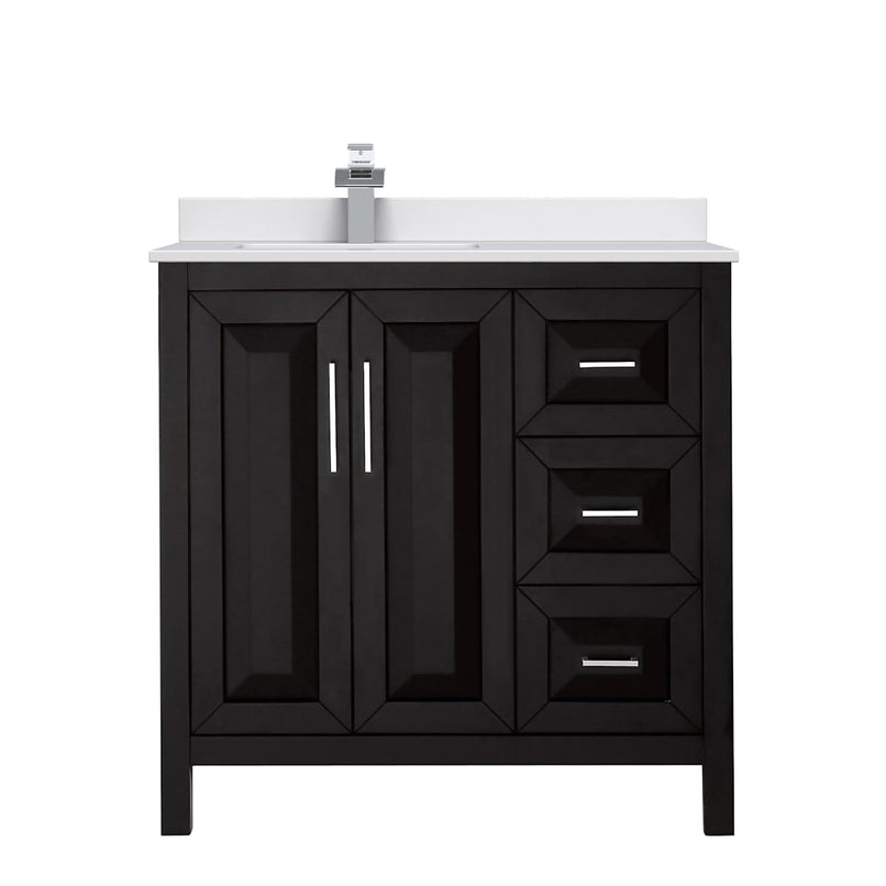 Daria 36" Free Standing Single Basin Vanity Set with Cabinet and Cultured Marble Vanity Top - image 21