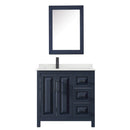 Daria 36" Free Standing Single Basin Vanity Set with Cabinet, Quartz Vanity Top, and Medicine Cabinet - image 3