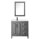 Daria 36" Free Standing Single Basin Vanity Set with Cabinet, Quartz Vanity Top, and Medicine Cabinet - image 18