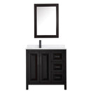Daria 36" Free Standing Single Basin Vanity Set with Cabinet, Quartz Vanity Top, and Medicine Cabinet - image 20