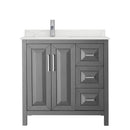Daria 36" Free Standing Single Basin Vanity Set with Cabinet and Quartz Vanity Top - image 16