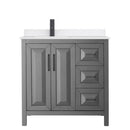 Daria 36" Free Standing Single Basin Vanity Set with Cabinet and Quartz Vanity Top - image 17