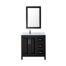 Daria 36" Free Standing Single Vanity Set with MDF Cabinet, Marble Vanity Top, Undermount Sink, and Framed Mirror - image 13