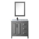 Daria 36" Free Standing Single Vanity Set with MDF Cabinet, Marble Vanity Top, Undermount Sink, and Medicine Cabinet - image 12