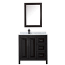 Daria 36" Free Standing Single Vanity Set with MDF Cabinet, Marble Vanity Top, Undermount Sink, and Medicine Cabinet - image 13