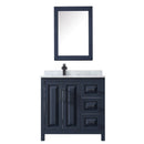 Daria 36" Free Standing Single Vanity Set with MDF Cabinet, Marble Vanity Top, Undermount Sink, and Medicine Cabinet - image 15