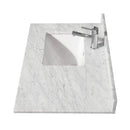 Daria 36" Free Standing Single Vanity Set with MDF Cabinet, Marble Vanity Top, and Undermount Sink - image 4