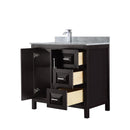 Daria 36" Free Standing Single Vanity Set with MDF Cabinet, Marble Vanity Top, and Undermount Sink - image 16