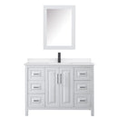 Daria 48" Free Standing Single Basin Vanity Set with Cabinet, Quartz Vanity Top, and Medicine Cabinet - image 18