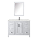 Daria 48" Free Standing Single Basin Vanity Set with Cabinet, Quartz Vanity Top, and Medicine Cabinet - image 19