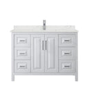 Daria 48" Free Standing Single Basin Vanity Set with Cabinet and Quartz Vanity Top - image 10