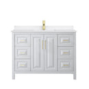 Daria 48" Free Standing Single Basin Vanity Set with Cabinet and Quartz Vanity Top - image 11