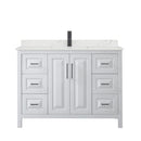 Daria 48" Free Standing Single Basin Vanity Set with Cabinet and Quartz Vanity Top - image 14