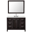 Daria 48" Free Standing Single Basin Vanity Set with Cabinet, Quartz Vanity Top, and Framed Mirror - image 21