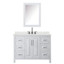 Daria 48" Free Standing Single Basin Vanity Set with Cabinet, Quartz Vanity Top, and Medicine Cabinet - image 16