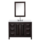 Daria 48" Free Standing Single Basin Vanity Set with Cabinet, Quartz Vanity Top, and Medicine Cabinet - image 21