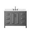 Daria 48" Free Standing Single Basin Vanity Set with Cabinet and Quartz Vanity Top - image 18