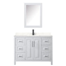 Daria 48" Free Standing Single Basin Vanity Set with Cabinet, Cultured Marble Vanity Top, and Medicine Cabinet - image 16