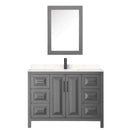 Daria 48" Free Standing Single Basin Vanity Set with Cabinet, Cultured Marble Vanity Top, and Medicine Cabinet - image 20