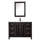 Daria 48" Free Standing Single Basin Vanity Set with Cabinet, Cultured Marble Vanity Top, and Medicine Cabinet - image 21