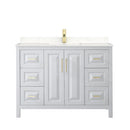 Daria 48" Free Standing Single Basin Vanity Set with Cultured Marble Vanity Top - image 3