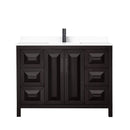 Daria 48" Free Standing Single Basin Vanity Set with Cultured Marble Vanity Top - image 17