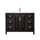 Daria 48" Free Standing Single Basin Vanity Set with Cultured Marble Vanity Top - image 19