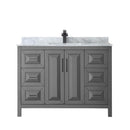 Daria 48" Free Standing Single Vanity Set with MDF Cabinet, Cultured Marble Vanity Top, and Undermount Sink - image 10