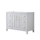 Daria 47" Single Free Standing Vanity Cabinet Only - Less Vanity Top - image 1