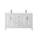 Daria 60" Free Standing Double Basin Vanity Set with Cabinet and Cultured Marble Vanity Top - image 8