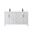Daria 60" Free Standing Double Basin Vanity Set with Cabinet and Cultured Marble Vanity Top - image 10