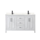 Daria 60" Free Standing Double Basin Vanity Set with Cabinet and Cultured Marble Vanity Top - image 11