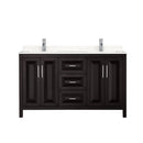 Daria 60" Free Standing Double Basin Vanity Set with Cabinet and Cultured Marble Vanity Top - image 19