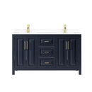 Daria 60" Free Standing Double Basin Vanity Set with Cabinet and Cultured Marble Vanity Top - image 20