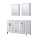 Daria 59" Double Free Standing Vanity Cabinet - Less Vanity Top - image 1
