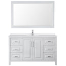 Daria 60" Free Standing Single Basin Vanity Set with Cabinet, Quartz Vanity Top, and Framed Mirror - image 10