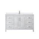 Daria 60" Free Standing Single Basin Vanity Set with Cabinet and Quartz Vanity Top - image 9