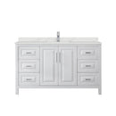 Daria 60" Free Standing Single Basin Vanity Set with Cabinet and Quartz Vanity Top - image 10