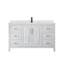 Daria 60" Free Standing Single Basin Vanity Set with Cabinet and Quartz Vanity Top - image 14