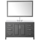 Daria 60" Free Standing Single Basin Vanity Set with Cabinet, Quartz Vanity Top, and Framed Mirror - image 19
