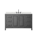 Daria 60" Free Standing Single Basin Vanity Set with Cabinet and Quartz Vanity Top - image 18
