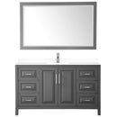 Daria 60" Free Standing Single Basin Vanity Set with Cabinet, Cultured Marble Vanity Top, and Framed Mirror - image 16